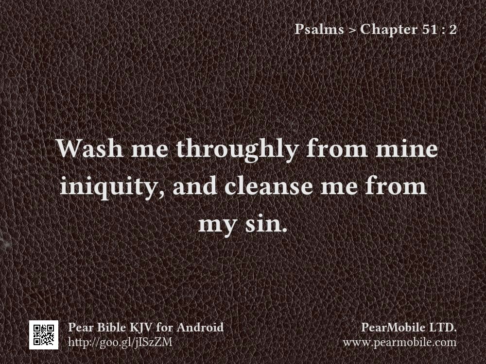 Psalms, Chapter 51:2